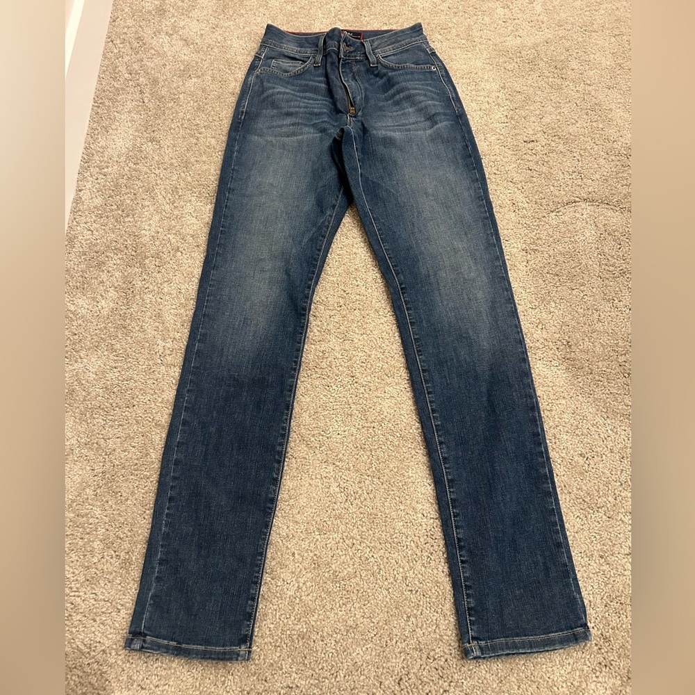 Fran Denim Madison Straight Leg Jean Dark Wash Fitness / Lifter’s Jeans
